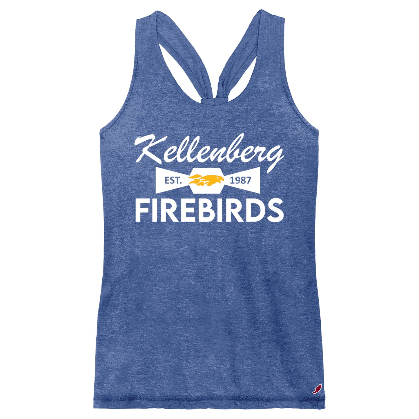 Womens Royal Racerback Tank by League