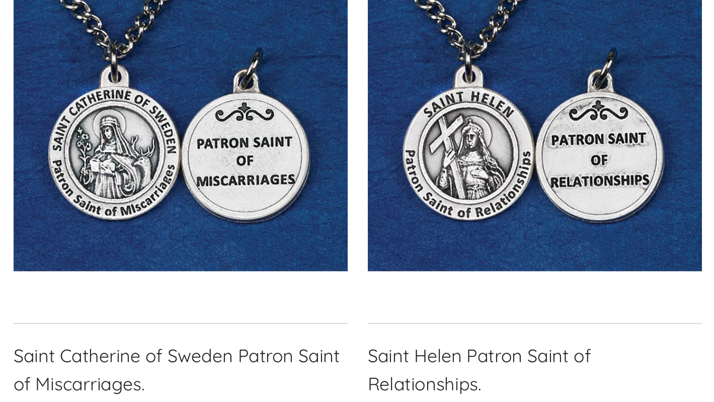 Healing Saints Necklaces