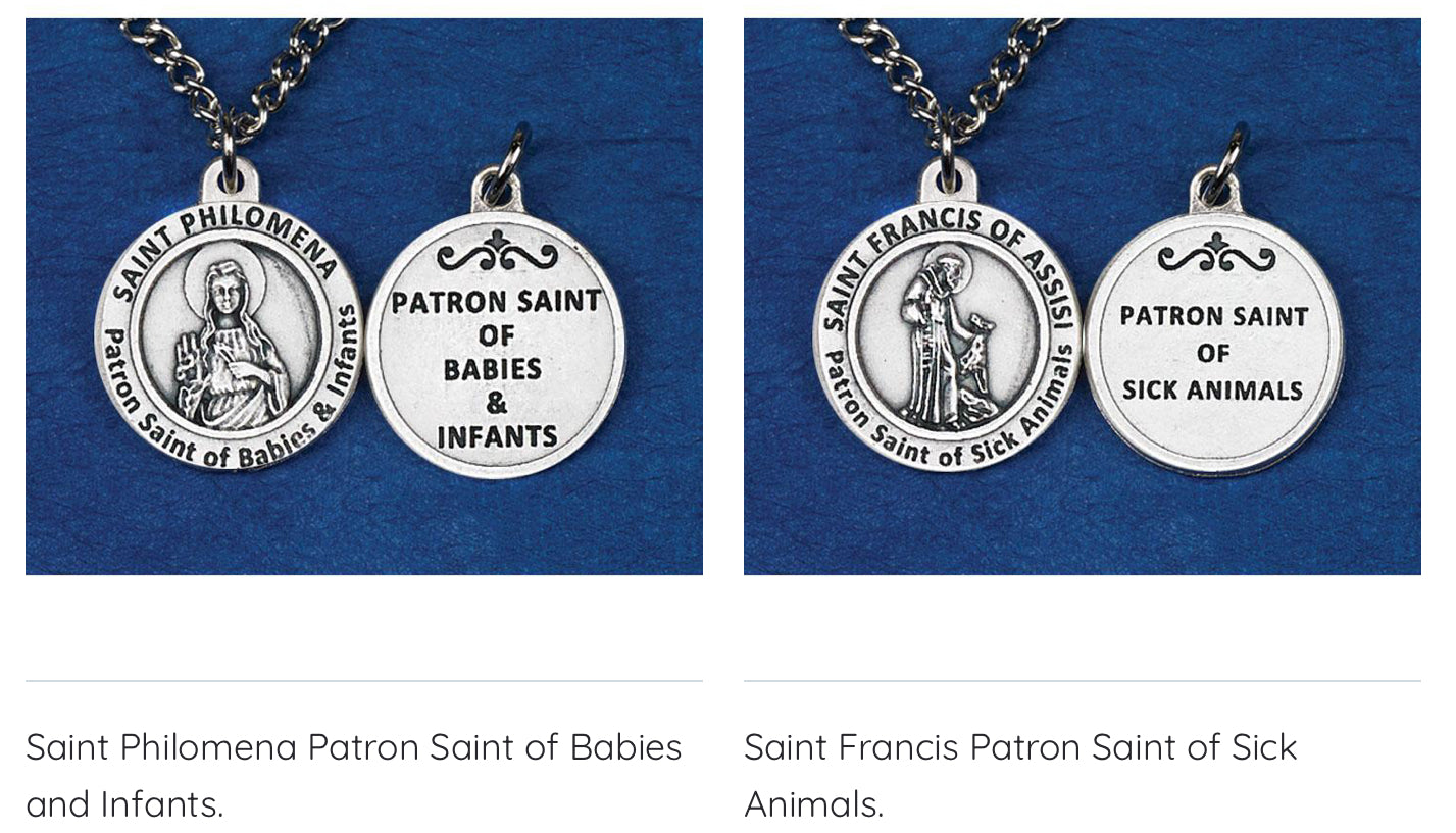 Healing Saints Necklaces