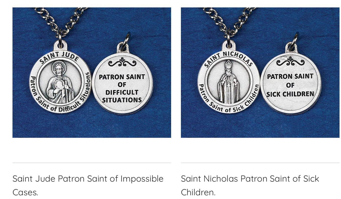 Healing Saints Necklaces