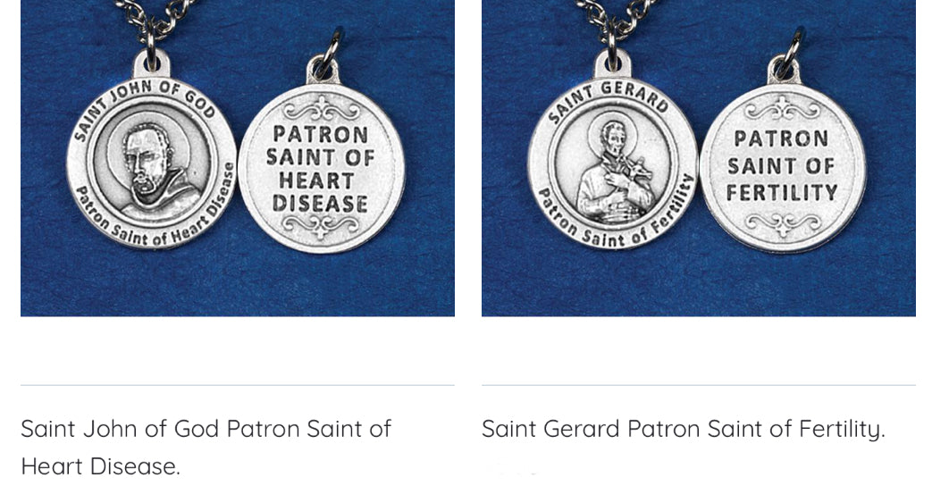 Healing Saints Necklaces