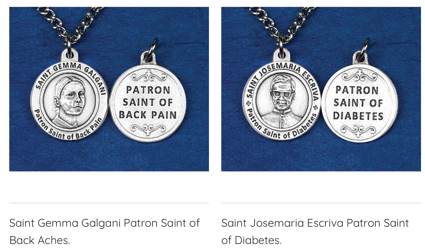 Healing Saints Necklaces