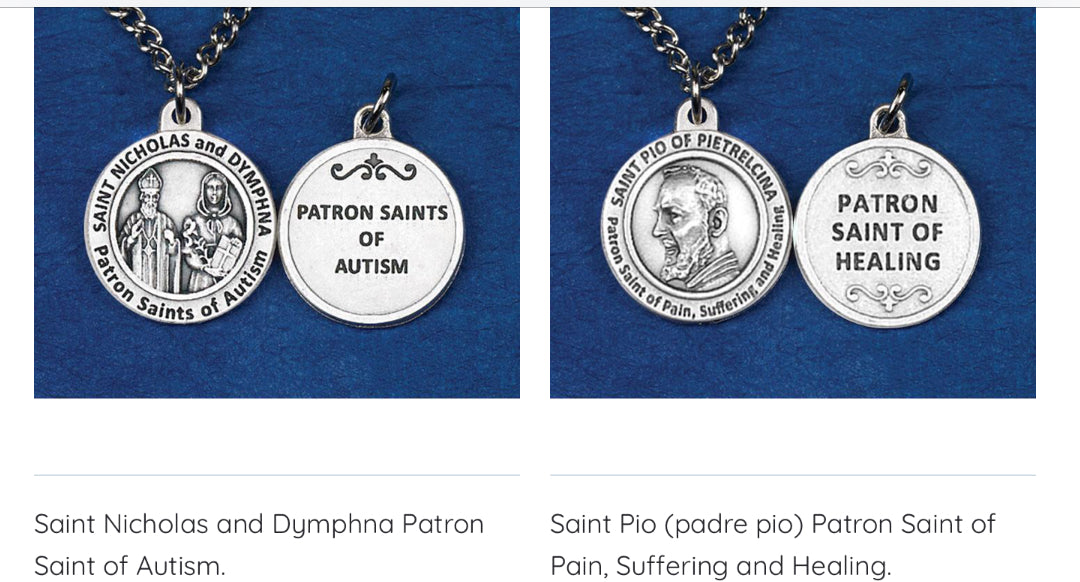 Healing Saints Necklaces