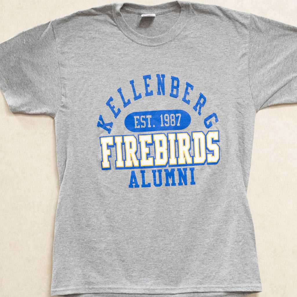 Alumni Gray Firebirds Tee