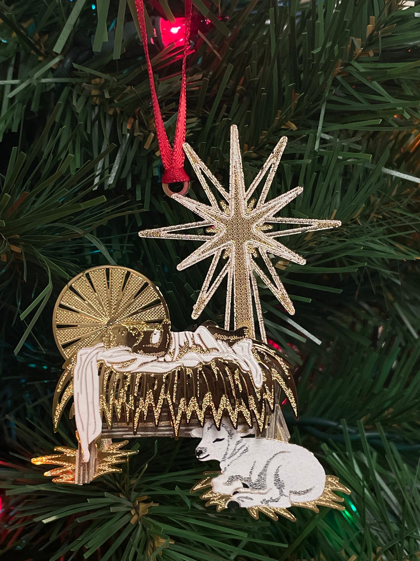 2022 Manger Ornament