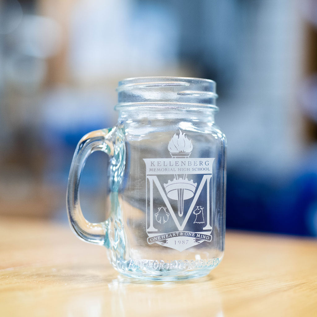 Mason Jar Mug – Kellenberg Memorial High School