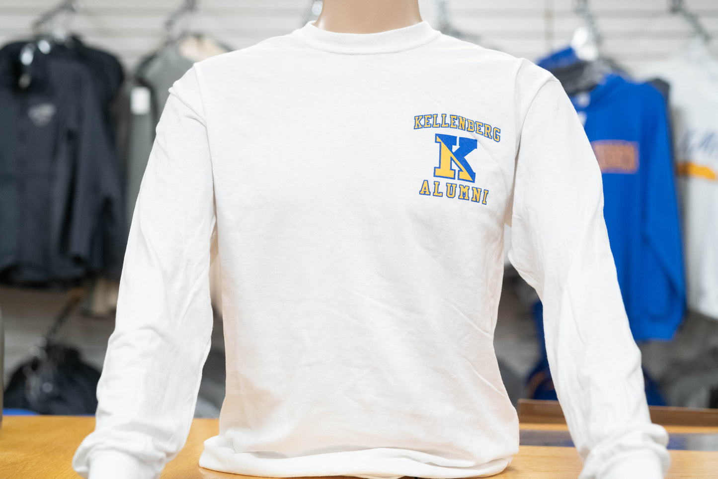 Alumni White Long Sleeve Tee