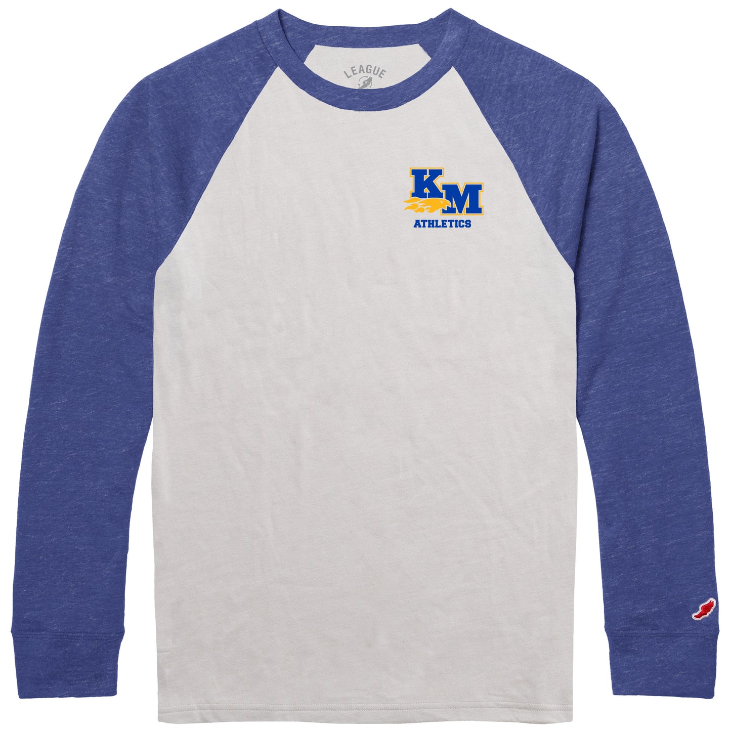KM Baseball-style 3/4 Sleeve Tee