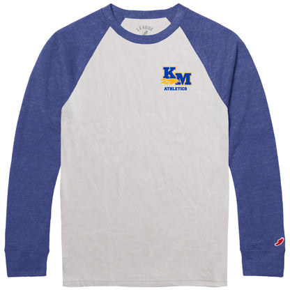 KM Baseball-style 3/4 Sleeve Tee