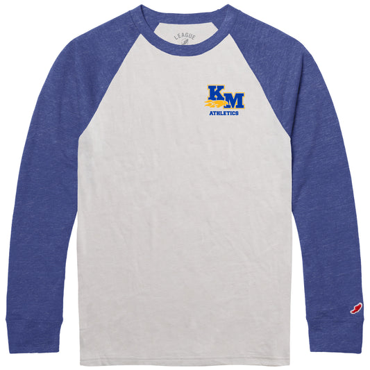 KM Baseball-style 3/4 Sleeve Tee
