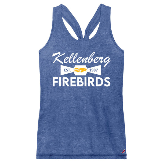 Womens Royal Racerback Tank by League