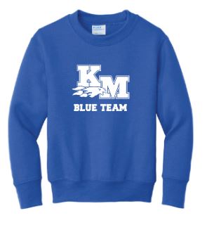 Blue & Gold Crewneck Sweatshirts