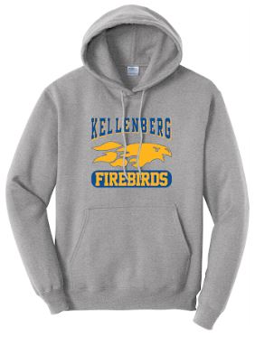 Basic Grey Firebird Hoodie