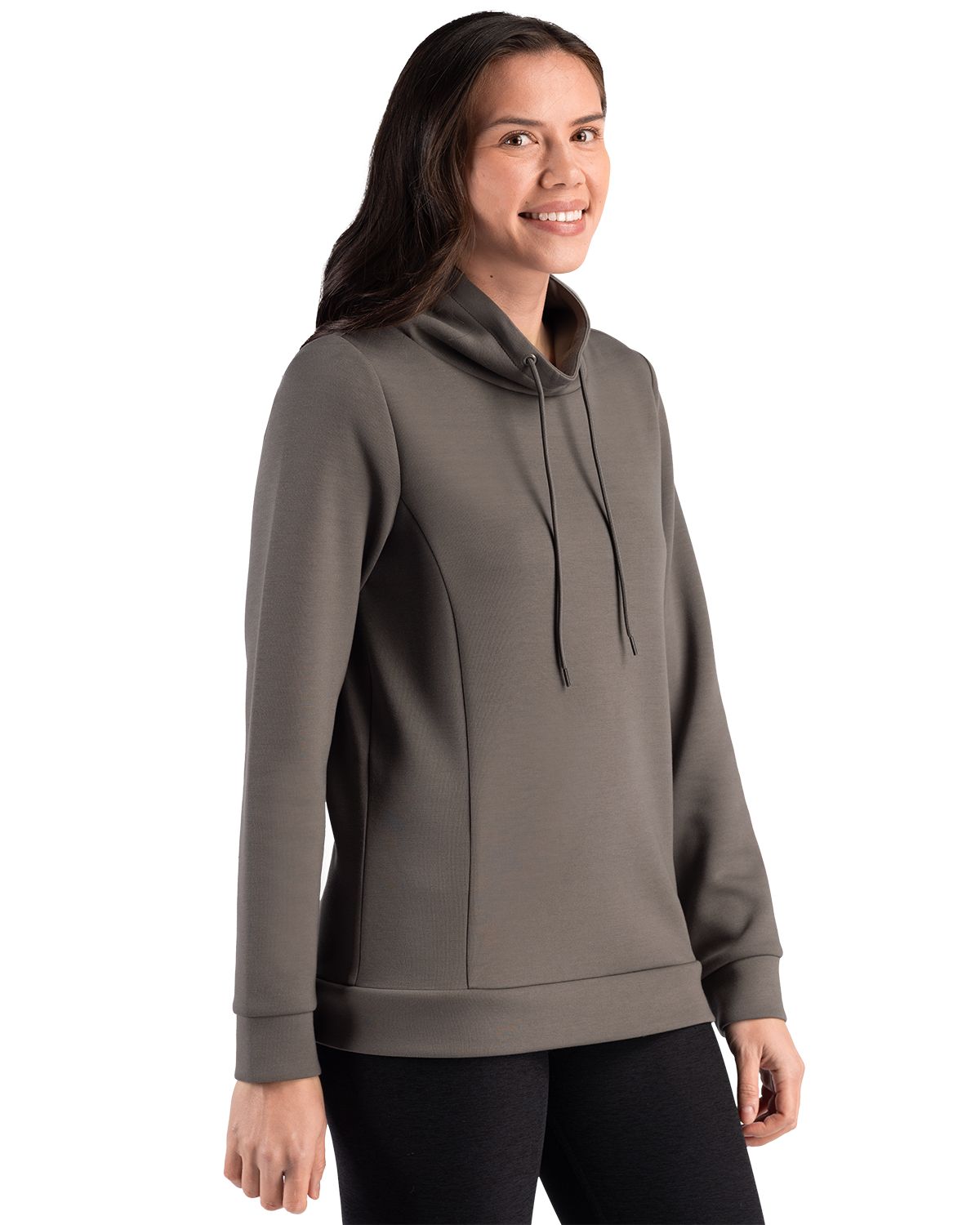 Ladies Clique Haven High Collar Pullover