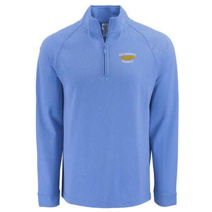 Mens Clique Dash Royal Firebird Quarter Zip
