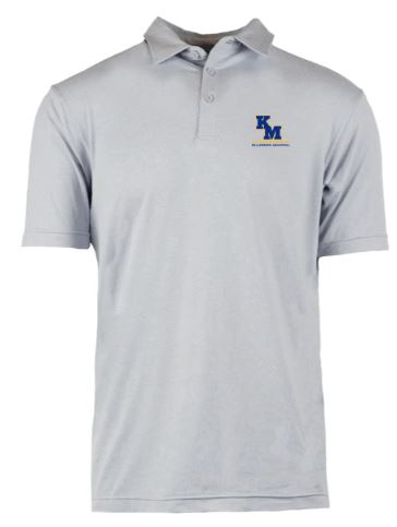 Men's Grey Soft Jersey Polo