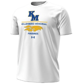 Under Armour White Performance Cotton Tee