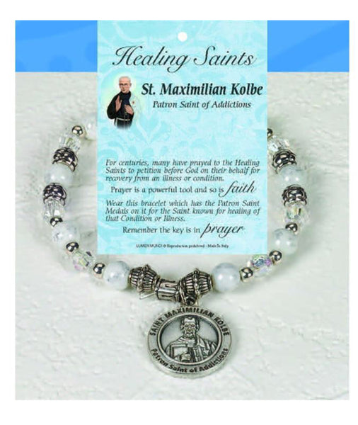 St. Maximilian Kolbe Charm Bracelet