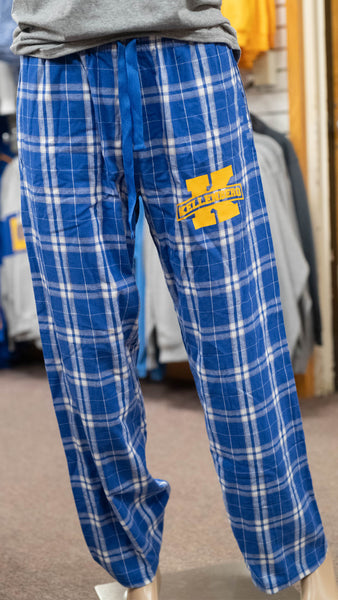 Blue & Gray Flannel Pajama Pants – Kellenberg Memorial High School